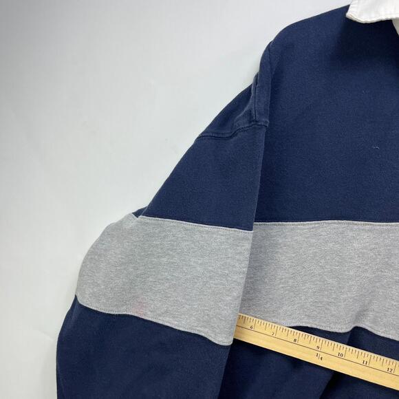 Vintage 90s Gap Rugby Polo Long Sleeve Shirt 2XL - Picture 7 of 12